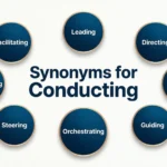 synonyms for conducting