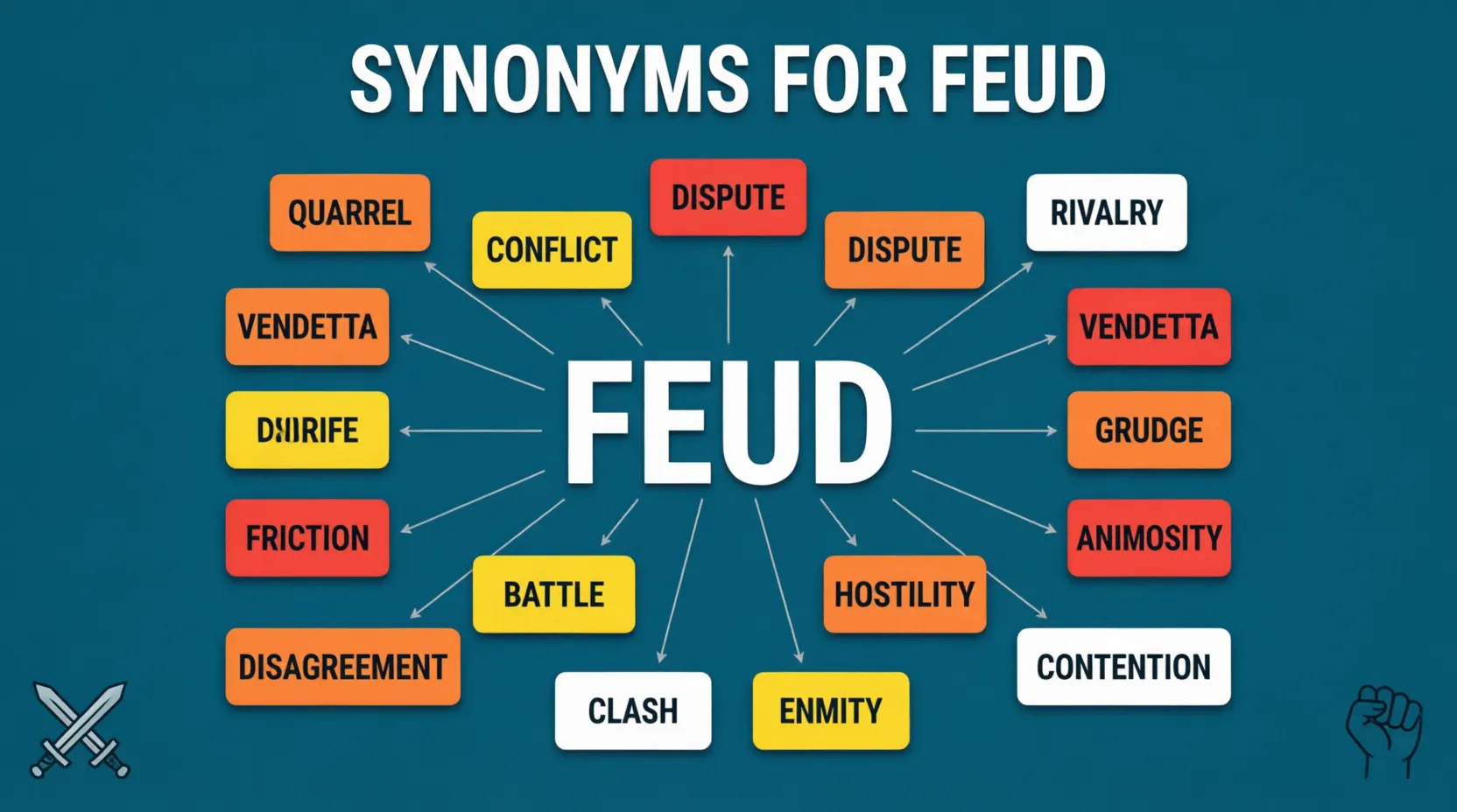 synonyms for feud