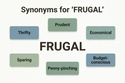 synonyms for frugal