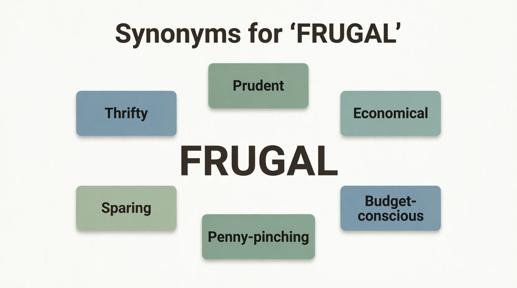 synonyms for frugal