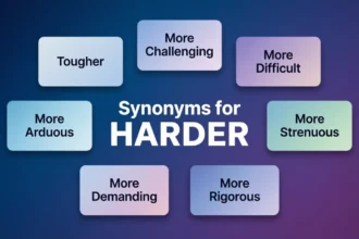 synonyms for harder