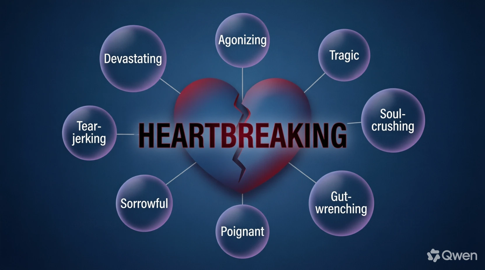 synonyms for heartbreaking