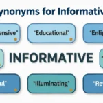 synonyms for informative