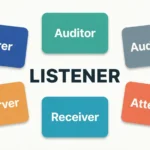 synonyms for listener