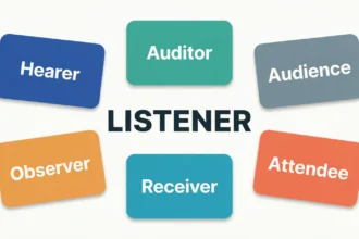 synonyms for listener