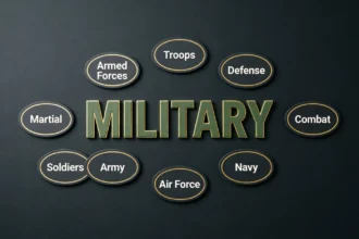 synonyms for military