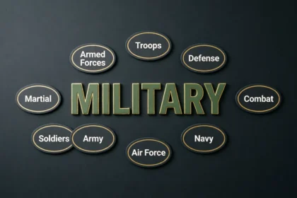 synonyms for military