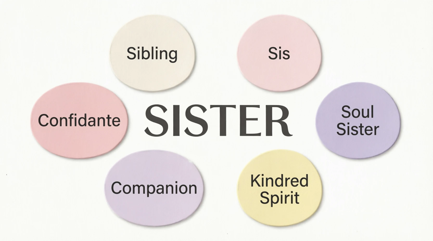 synonyms for sister