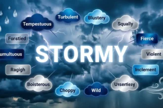 synonyms for stormy