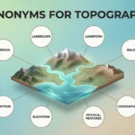 synonyms for topography