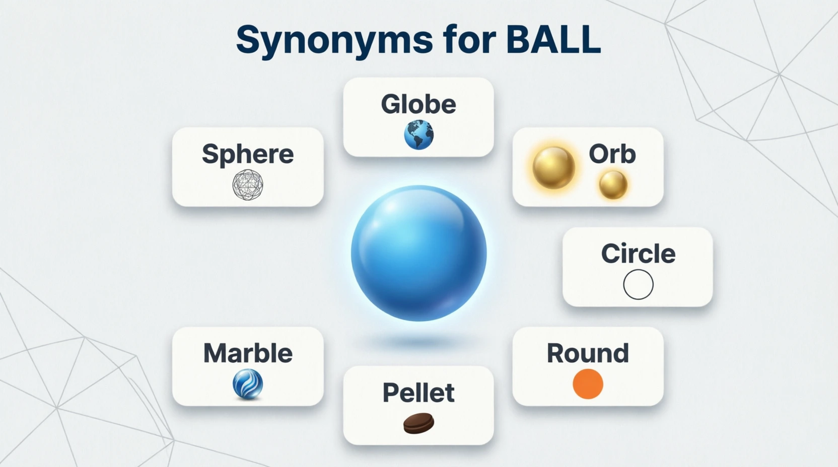 synonyms for ball