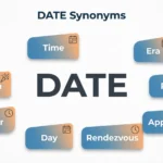 synonyms for date