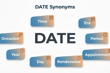 synonyms for date