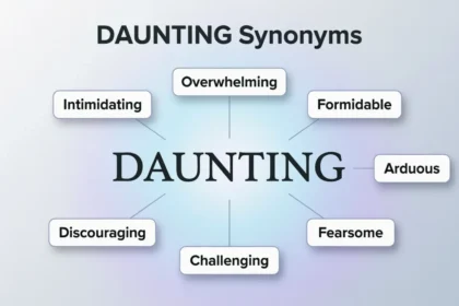 synonyms for daunting