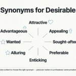 synonyms for desirable