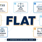 synonyms for flat