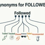 synonyms for followed