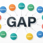 synonyms for gap