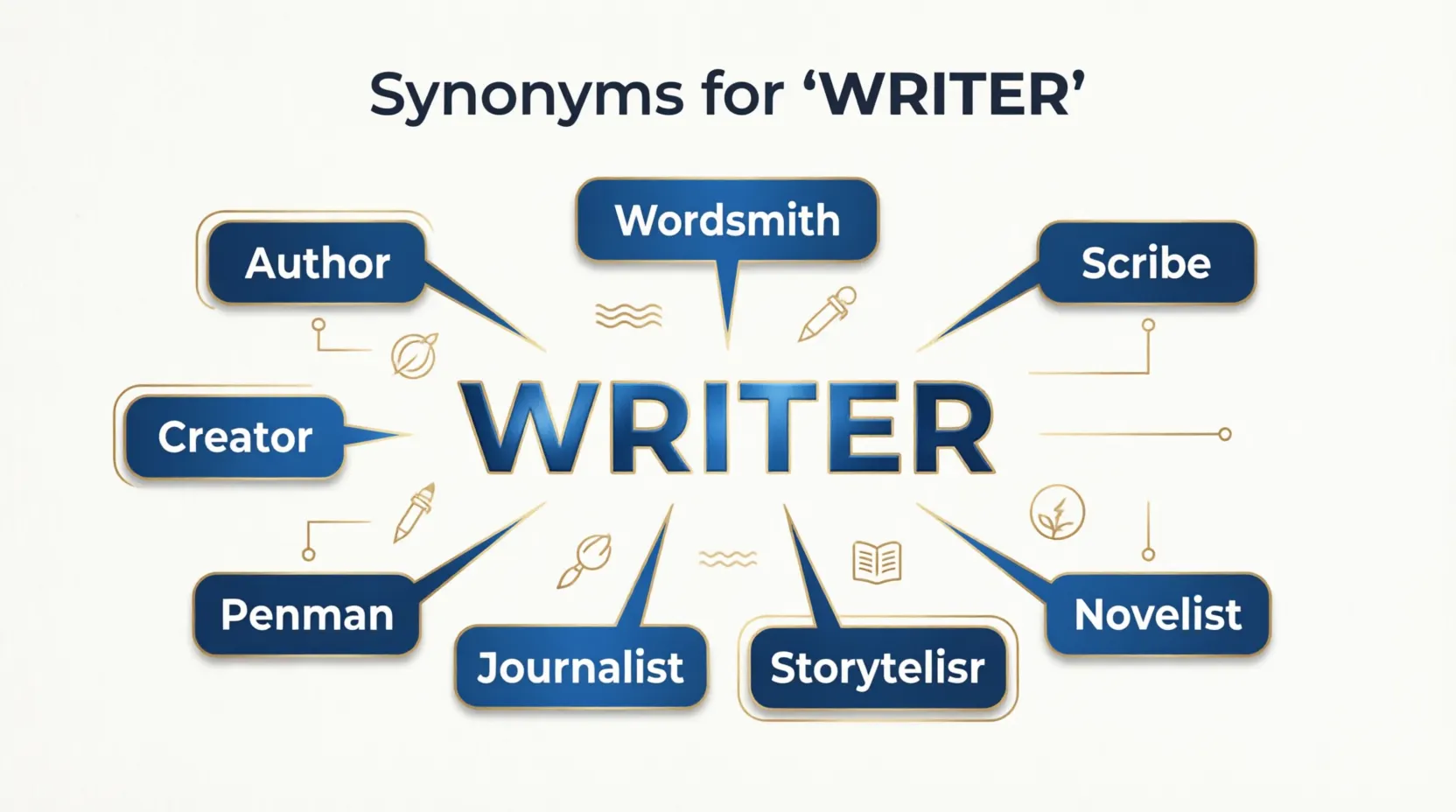 synonyms for writer